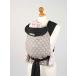 Palm and Pond Mei Tai Baby Sling Carrier - Grey with Pink Polka Dots by Pal