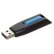 Verbatim Store n Go v3?USB 3.0 Drive,16?GB, черный / голубой 