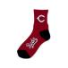 For Bare Feet Cincinnati Reds pair neck TC 501?Med socks 