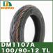 100/90-12 49M TL 4PR 12 DM1107A DURO å OEM KSR  NSR50 NSR80 ޡX