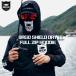  высокофункциональный полный Zip f-tiBASS BRIGADE автобус Brigade BRGD SHIELD DRY FULL ZIP HOODIE - BLACK/WHITE репеллент от моли обработка UV контакт охлаждающий автобус рыбалка teps автобус 