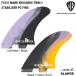 FCS2 �G�t�V�[�G�X�c�[�t�B��  ���������IFCS II MARK RICHARDS TWIN + STABILISER PC FINS  NEW SEASON COLOURS �}�[�N���`���[�Y 2+1�t�B��FCS2 3�{�Z�b�g �֘A�摜1