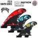 FCS2 �t�B�� �G�t�V�[�G�X�c�[�t�B�� SHAPERS SERIES FCS II MATT BIOLOS Mayhem TRI FIN SET ���������IMatt �hMayhem�h Biolos���f�U�C�� ���C�w�� ���X�g FCS