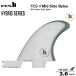 FCS2 �G�t�V�[�G�X2�t�B�� �T�C�h�o�C�g�t�B�� HYBRID MID SERIES FCS II MID SIDE BYTE FIN 3.6  Performance Glass �~�b�h�����O�X�t�B��/�T�C�h�o�C�g�t�B��