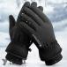  лыжи перчатка совершенно водонепроницаемый смартфон функционирование возможность перчатки обратная сторона ворсистый защищающий от холода . способ мужской женский 5 пальцев взрослый уличный велосипед лыжи сноуборд перчатка 