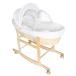  baby корзина для малышей Koo вентилятор колыбель кровать futon имеется из дерева детская люлька подставка имеется натуральный младенец ..