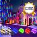 LED освещение snow four ru свет ... длина 30cm/50cm 10шт.@ текущий звезда . звезда snow Drop свет Рождество украшение водонепроницаемый наружный выбор цвета возможно 