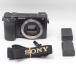 SONY( Sony ) беззеркальный однообъективный α6100 корпус черный ILCE-6100 B секунд промежуток 11 листов полосный . real time .AF