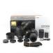 Nikon цифровой однообъективный зеркальный камера D3100 200mm двойной zoom комплект черный D3100WZ200