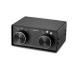 Mini 2way Mike headset / динамик включатель аудиосистемы .- box 3.5mm A&B селектор 