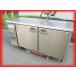 �Ⓚ�①�� �Ɩ��p ���� �䉺 �e�[�u���` 2�h�A 1�~1�� �t�N�V�} YRC-151PE2 100V 2014�N�� 1500�~600mm �������� �~�[��@