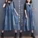  весна комбинезон юбка Denim сарафан Denim все в одном безрукавка свободно с карманом Denim One-piece сарафан лето осень Cami One-piece 