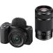 �k���ÁlSONY(�\�j�[) VLOGCAM ZV-E10 II �_�u���Y�[�������Y�L�b�g �u���b�N ZV-E10M2X B�k258-ud�l