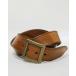 TACK ORIGINAL tuck оригинал ITALY LEATHERgyalison ремень W36 BROWN ощущение б/у иметь 