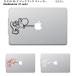 MacBook Air / Pro �}�b�N�u�b�N �X�e�b�J�[ �V�[�� �n���O���[ ���b�V�[ Hungry Yoshi �֘A�摜3