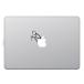 MacBook Air / Pro MacBook 9.7 дюймовый iPad Pro iPad Air 2 iPad стикер наклейка человек TOILET MAN туалет to man 