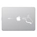 MacBook Air / Pro �}�b�N�u�b�N �X�e�b�J�[ �V�[�� �e���r CM �n���h�K�� �s�X�g�� �r�����b�g �V���[�e�B���O �֘A�摜1