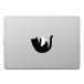 MacBook Air / Pro MacBook стикер наклейка кошка чёрный кошка кошка Apple 