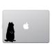 MacBook Air / Pro MacBook стикер наклейка кошка чёрный кошка futoshi .. кошка Fat Cat