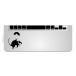 MacBook Air / Pro MacBook стикер наклейка pala Shute lato банк si- грузовик накладка Trackpad Parachute Rat Banksy