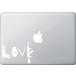 MacBook Air / Pro MacBook стикер наклейка Rav деталь gun LOVE GUNS PEACE