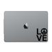 ka Индия магазин MacBook Pro 13 / 15 дюймовый 2016 / 12 дюймовый MacBook стикер наклейка LOVE PEACE Rav деталь 