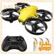 urban lifeのPotensic A20 Mini Drone for Kids, RC Nano Quadcopter with Altitude Hold Yellow