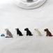 shunau The - all member set embroidery t shirt lovely 5 color. shunau The - embroidery t shirt dog miscellaneous goods man and woman use t shirt . birthday present go in .. industry rotation . moving 