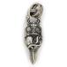 [ название восток ] Chrome Hearts колье верх подвеска с цепью daga- Heart SV925 серебряный ювелирные изделия 
