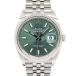 [ Nagoya ] Rolex Date Just 36 126234 Random mint green SS WG самозаводящиеся часы мужской с гарантией .2025 год 