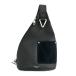 [ Nagoya ] Louis Vuitton Delta sling сумка M27060 черный LV Touch кожа серебряный металлические принадлежности плечо мужской не использовался 