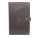 [.] Loewe дыра грамм Agenda 6 дыра обложка для записной книжки Brown GD металлические принадлежности мелкие вещи блокнот кожа шариковая ручка есть 