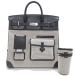 [ Tempaku ] Hermes Haut A Courroies cargo 40 ecru black SV metal fittings silver black handbag Z.2021 year made unused 