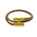 [ Tempaku ] Hermes браслет turuniH type Class p натуральный Gold металлизированный кожа женский аксессуары 