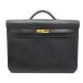 [ Tempaku ] Hermes Kelly tepeshu36 ручная сумочка Z печать eva- серый n черный Gold металлические принадлежности портфель кожа мужской 