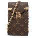 [ Tempaku ] Louis Vuitton phone кейс phone сумка metis монограмма M13572 LV мелкие вещи Gold металлические принадлежности смартфон 