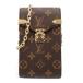 [ Tempaku ] Louis Vuitton phone кейс phone сумка metis монограмма M13572 LV мелкие вещи Gold металлические принадлежности смартфон 