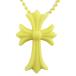 [ Tempaku ] Chrome Hearts колье Cross желтый силикон Raver подвеска аксессуары сумка для хранения 10 знак . прочее прекрасный товар 