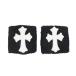 [ Tempaku ] Chrome Hearts напульсник Cross patch черный × белый чёрный × белый пирог ru земля аксессуары 10 знак . прочее не использовался 