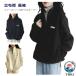  флис половина Zip тренировочный женский tops карман есть тянуть over Layered ko-te casual Golf спорт осень-зима 
