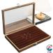  кейс для украшений кольцо box из дерева крышка имеется bell спальное место style аксессуары кольцо Piaa sling кейс место хранения box бардачок для дисплея переносной 