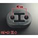 JDM �}�t���[ �n�[�h�u�b�V���i02�j �X�Y�L�Ԕėp�^�C�v �X�e�[���@11�Ӂ@40mm �}�t���[�n���K�[ ���� �݂�S�� �֘A�摜1