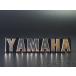 MADMAX YAMAHA Yamaha эмблема (M размер ) aluminium look модель (O92-MKL015) Безумный Макс 