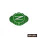MADMAX KAWASAKI Kawasaki Z900RS/Z900RS Cafe для aluminium крышка радиатора зеленый (MM19-K004-GN) Безумный Макс 