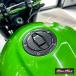 MAD MAX Kawasaki NINJA H2/H2R(2015-2018 год ) крышка лючка бензобака стикер под карбон (O93-TS-K4) универсальный 