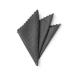 [ костюм квадратное ] pocket square шерсть одноцветный серый 