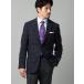 [ костюм квадратное ] мужской жакет MARLANE EXTENDER шерсть вязаный окно pe-nLE01 темно-синий 