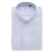 [ костюм квадратное ] мужской рубашка длинный рукав форма устойчивость стрейч RENU кнопка down цвет BASIC сорочка sax голубой 