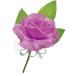 (5 шт. комплект ) букетик мини роза лиловый 