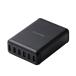 쥳 MPA-ACD03BK ޡȥե󡦥֥å  6ݡ AC Ŵ USB-A ޤ ޥ  Ÿ֥